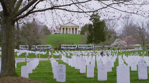Arlington_cemetery_DC_1 스톡 동영상 39947492