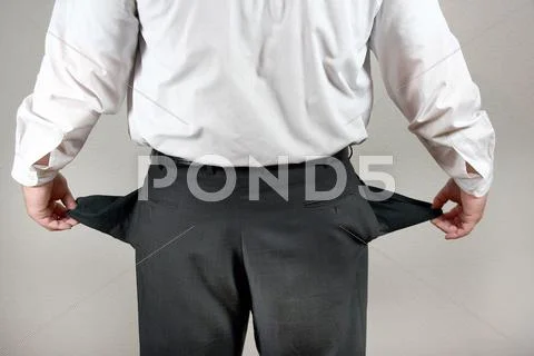 Arm banrupt budget burden bust company founding Stock Photos