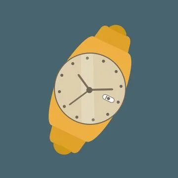 Arm Clock Illustrazione stock