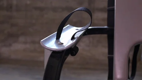 Arm Restraints on a Chair Stock Footage 92742366