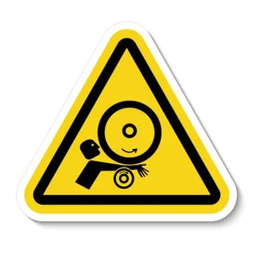 Arm in Rollers Symbol Sign Isolate On White Background,Vector Illustration EP Stock Illustration