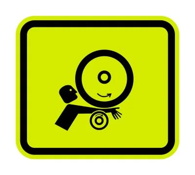 Arm in Rollers Symbol Sign Isolate On White Background,Vector Illustration EP Stock Illustration
