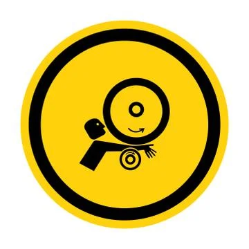 Arm in Rollers Symbol Sign Isolate On White Background,Vector Illustration EP Stock Illustration