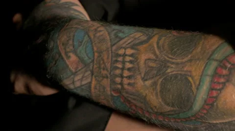 Arm With Tattoo Vidéo 55845354