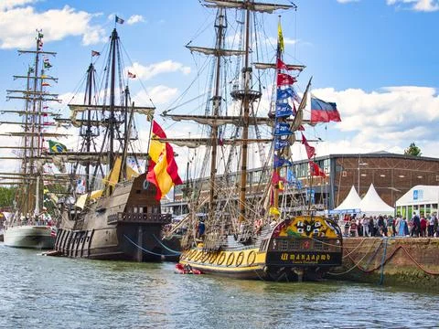 Armada Rouen Stock Photos