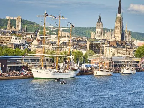 Armada Rouen Stock-Fotos