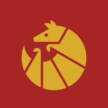 Armadillo Logo Illustrazione stock