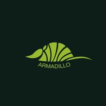 ARMADILLO logo vector Stock Illustration