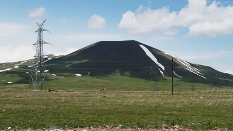 Armaghan Mountain, Armenia Video stock 336555891
