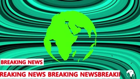 ARMAN- 39Breaking News - Lower third breaking news background. Stock Footage 334664075