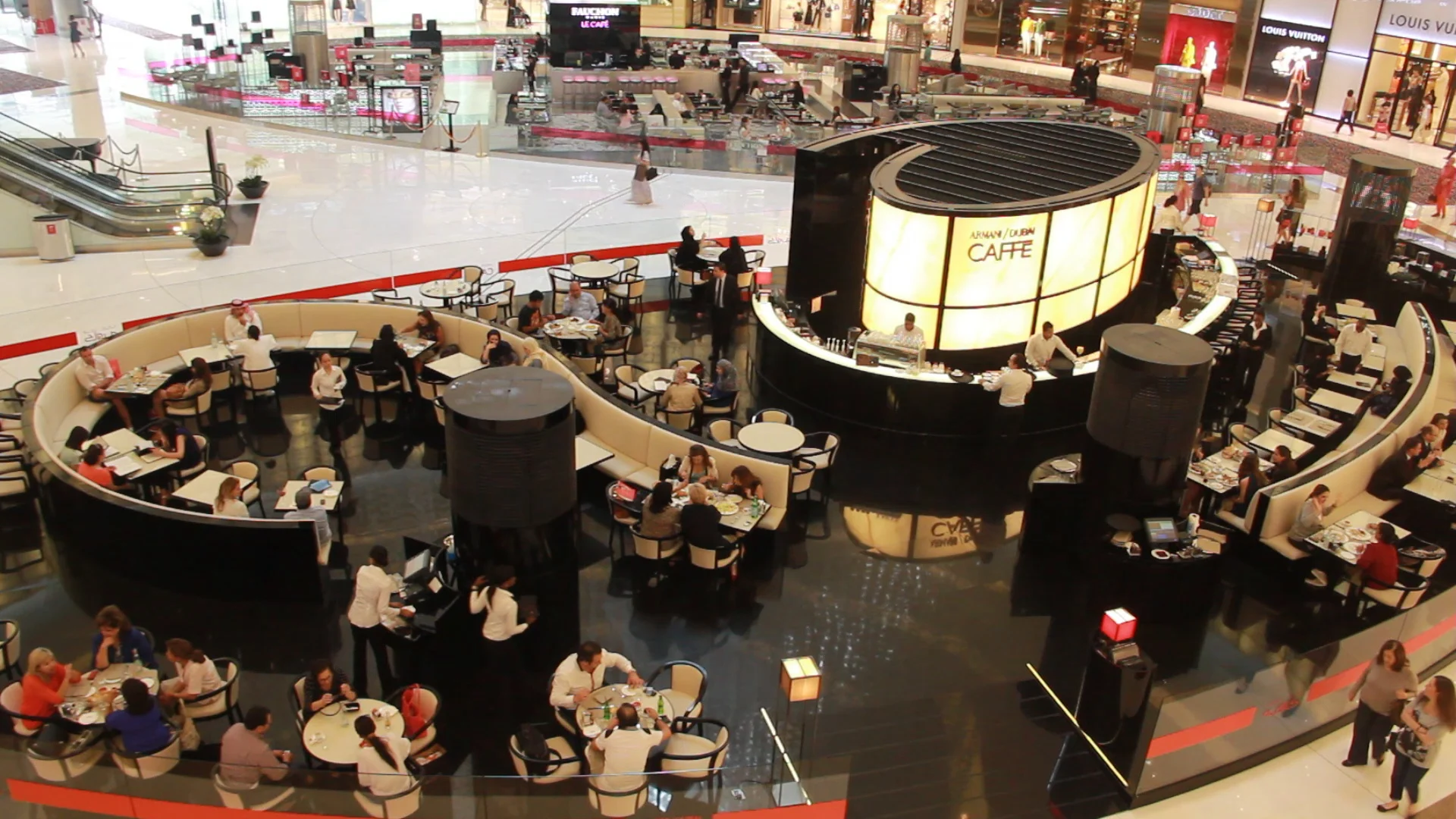 Armani Dubai Caffe in Dubai Mall