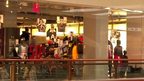 Armani Exchange Aventura Mall | Stock Video | Pond5