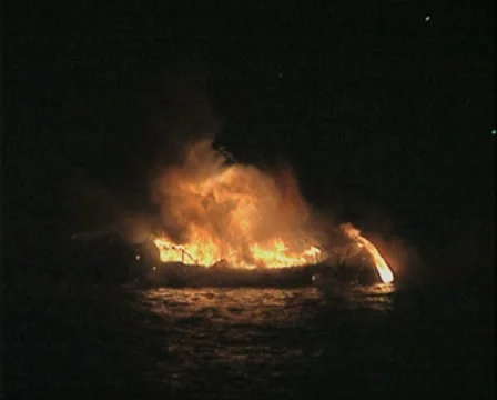 Armata Festival of Spetses Stock Footage