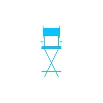 Armchair icon flat. Stock Illustration