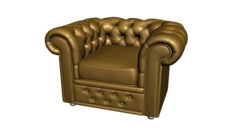 Armchair Stock Illustration