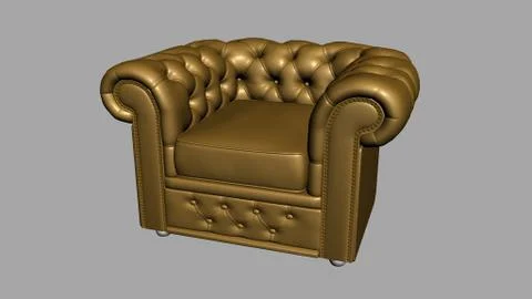 Armchair Illustrazione stock