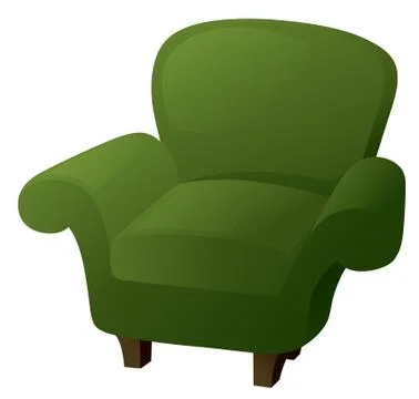 Armchair Stock Illustration