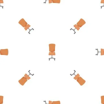 Armchair pattern seamless vector 스톡 일러스트