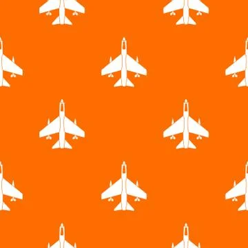 Armed fighter jet pattern seamless 스톡 일러스트