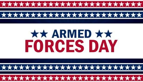 Armed Forces Day, background Ilustración de archivo