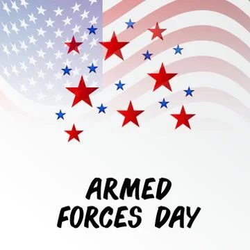 Armed Forces Day. Illustrazione stock