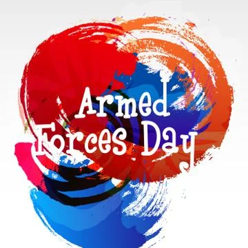 Armed Forces Day. Illustrazione stock