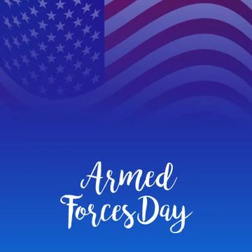Armed Forces Day. Illustrazione stock