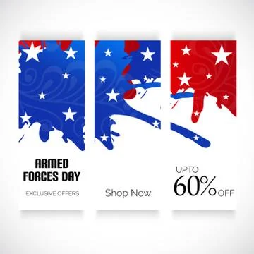 Armed Forces Day. Stock-Illustration