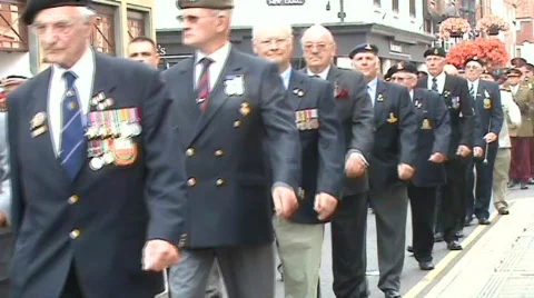 Armed Forces Day Parade 2 Video stock 460218