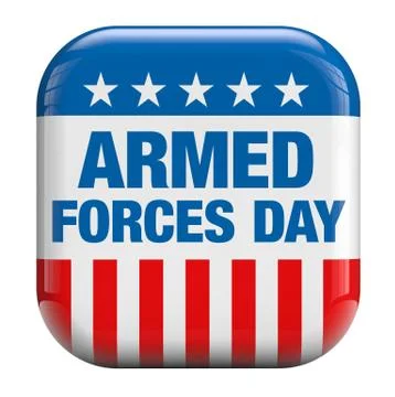 Armed forces day usa Stock Illustration