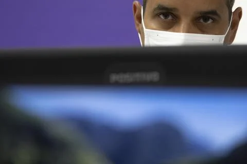Armed Forces inspect the source codes of the electronic voting machine in Brazil Stock Photos