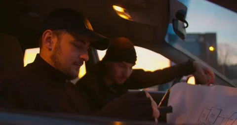 Armed robbers Stock Footage 157326339