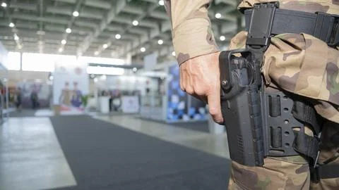 ARMED SECURITY Stock Photos