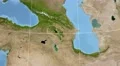 Armenia and Globe. Satellite 4k or 4k+ Resolution