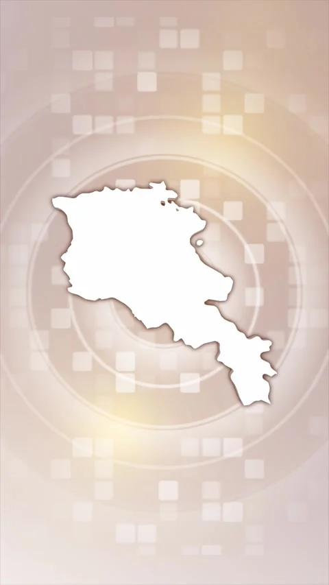 Armenia Animated Map Stock Footage 275898209