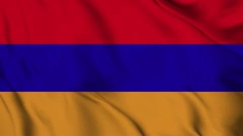 Armenia flag animation for background in 4k Stock Footage 250367747