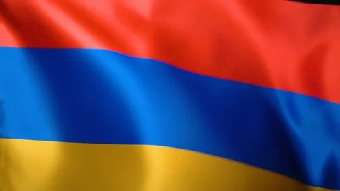 Armenia Flag Flapping Stock Footage 118968108