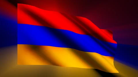 Armenia Flag Stock Footage 922084