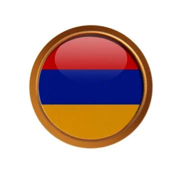 Armenia flag Stock Illustration