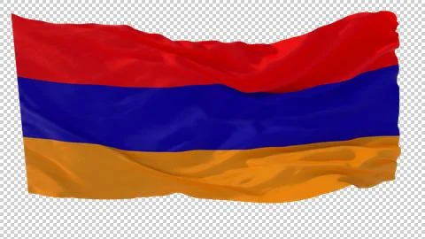 Armenia flag Stock Illustration