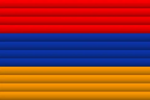 Armenia Flag. Vector Illustration. Stock Illustration