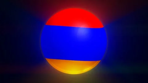 Armenia-Globe Stock Footage 7769940