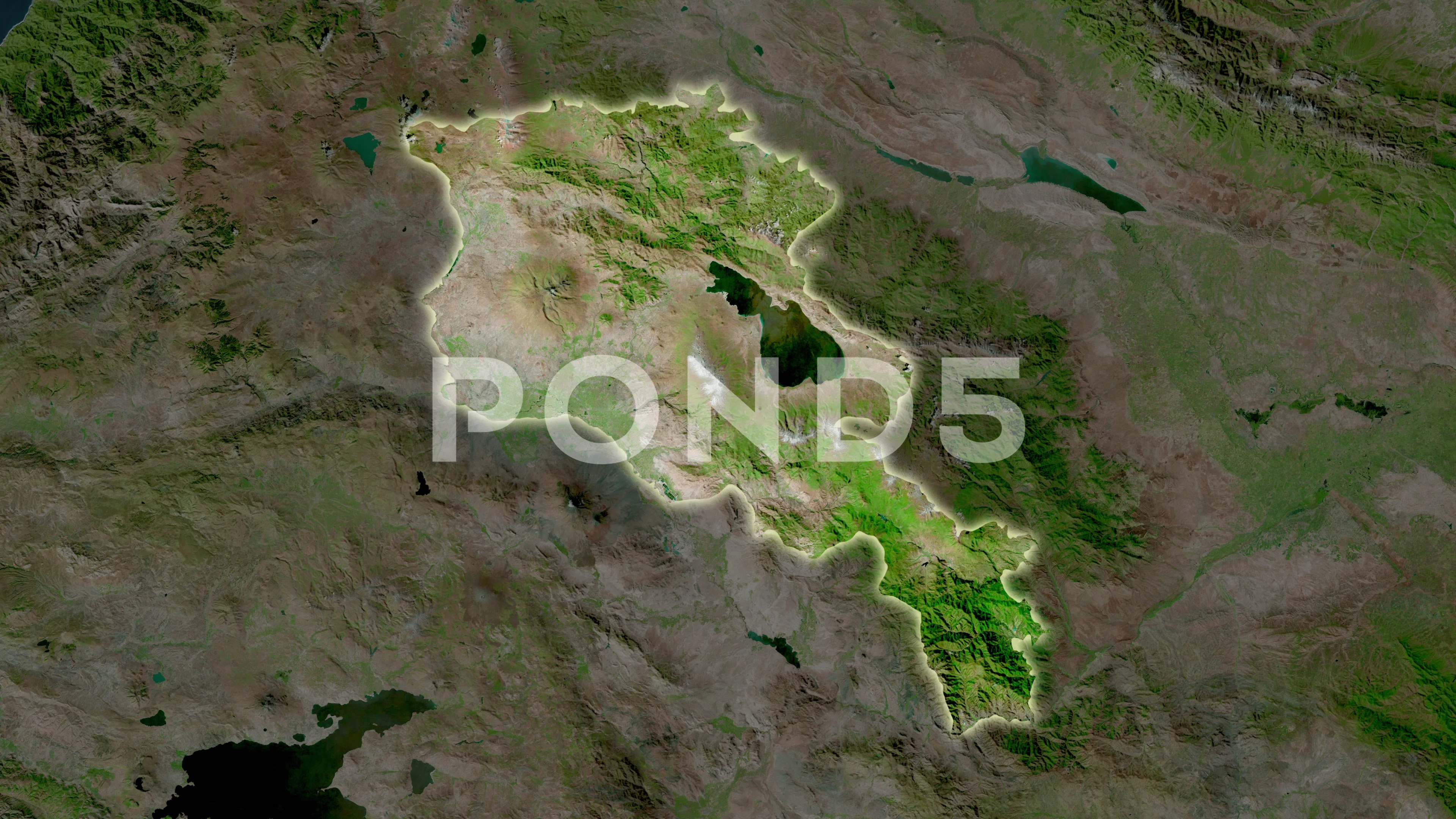 Armenia Map and Satellite Image