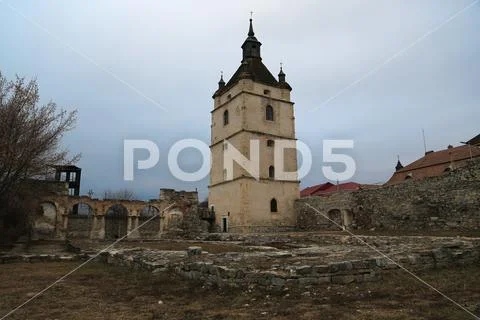 Armenian church in Kamianets-Podilskyi city, Ukraine Stock Photos