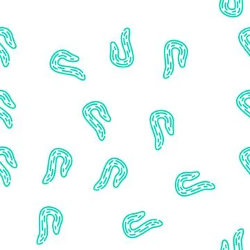 Armenian cucumber vector seamless pattern Stock Illustration