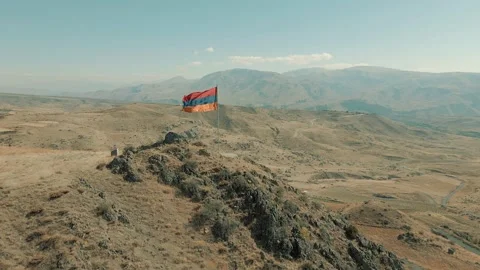 Armenian Flag Waving Stock Footage 318904751