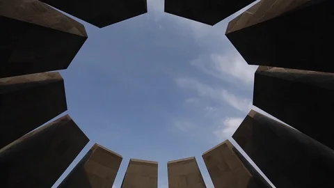 The Armenian Genocide memorial complex 動画素材 103124917