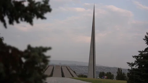 The Armenian Genocide memorial complex 動画素材 103125002