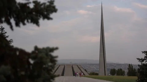 The Armenian Genocide memorial complex 動画素材 103125007