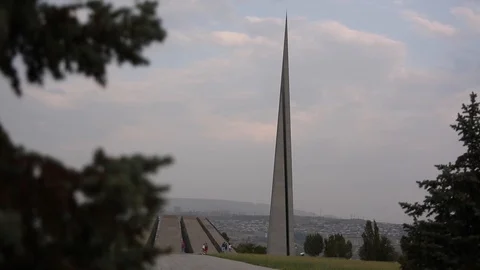 The Armenian Genocide memorial complex 動画素材 103125041